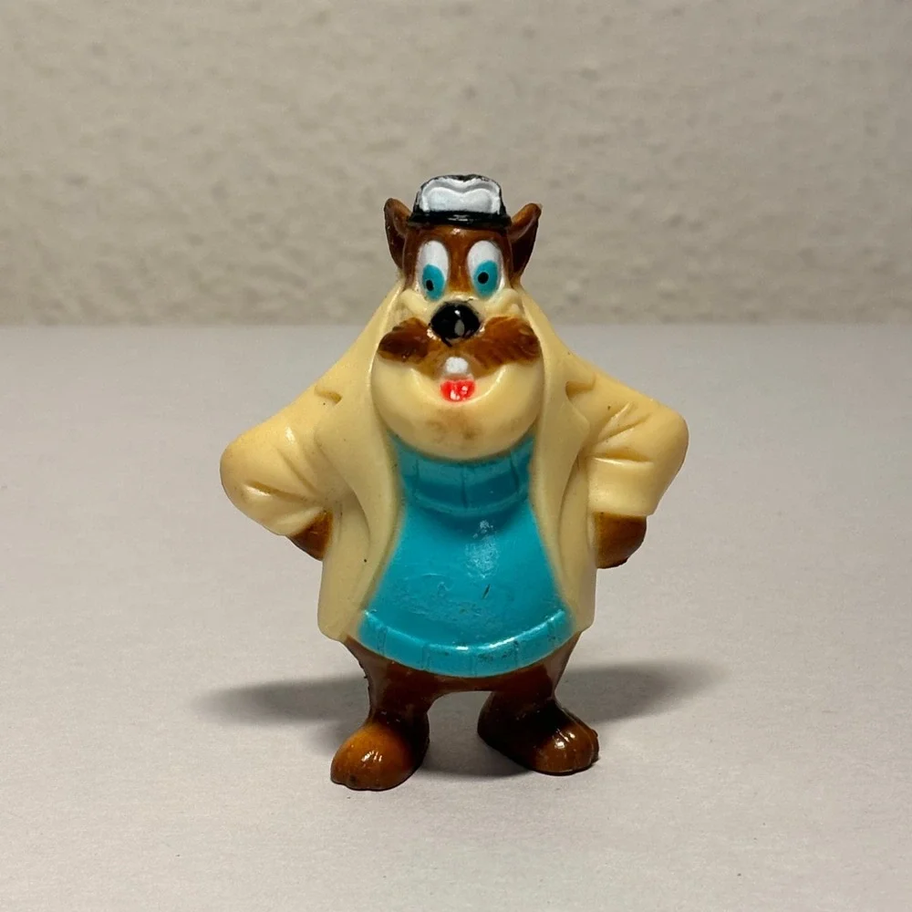 Disney PVC Figure Unisex OS Tan Excellent 1991 Monterey Jack Rescue Rangers Toy